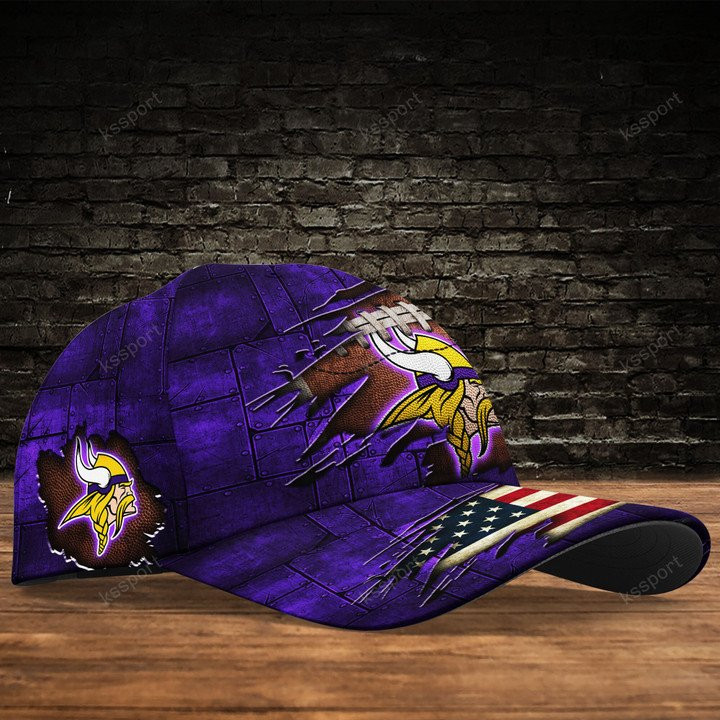 Minnesota Vikings Cap Side View