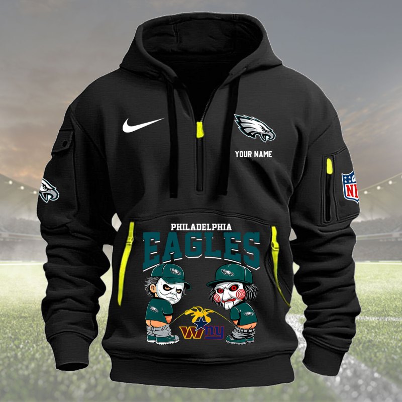 Black Philadelphia Eagles Hoodie