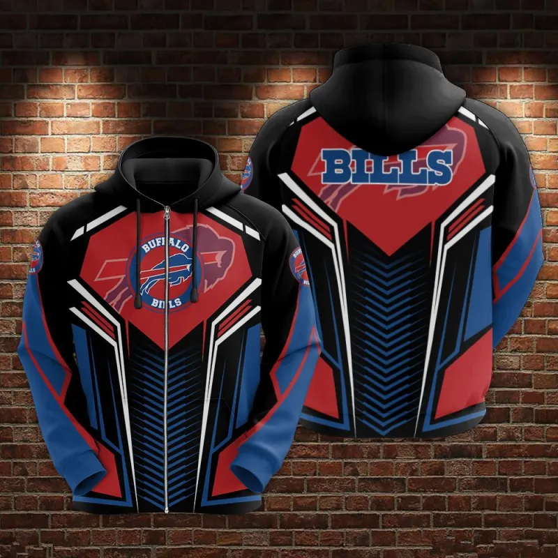 Buffalo Bills Limited Hoodie Side View