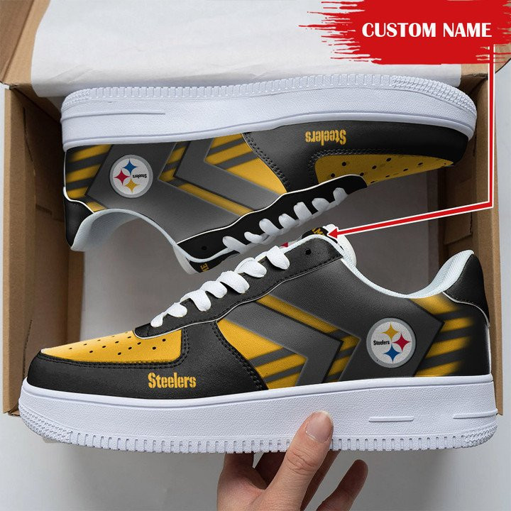 Personalized Pittsburgh Steelers AF1 Shoes