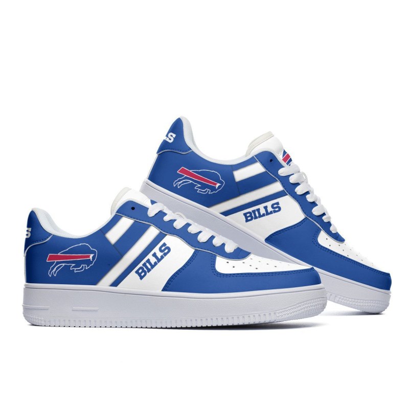 Buffalo Bills AF1 Shoes Back View