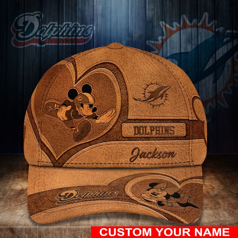 Miami Dolphins Personalized Classic Cap