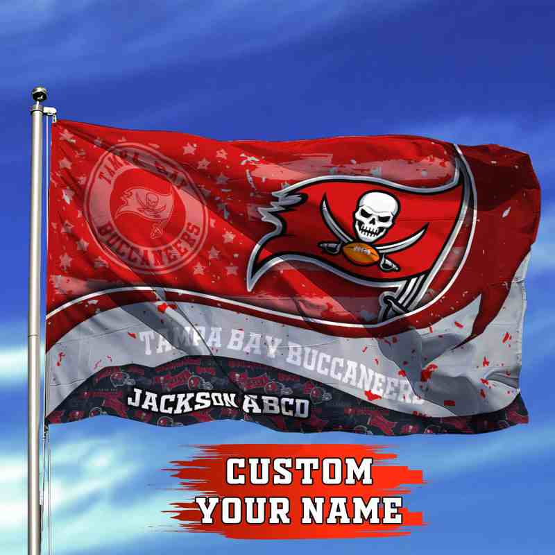 Tampa Bay Buccaneers Personalized Flag