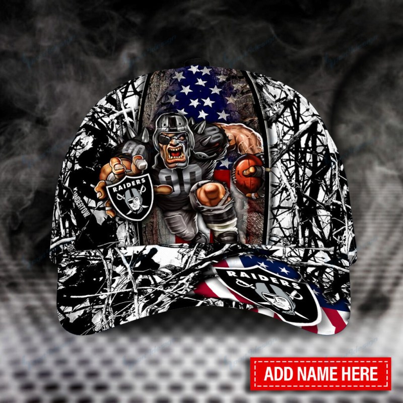 Las Vegas Raiders Personalized Classic Cap