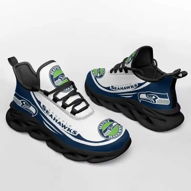 Seattle Seahawks Yezy Running Sneakers