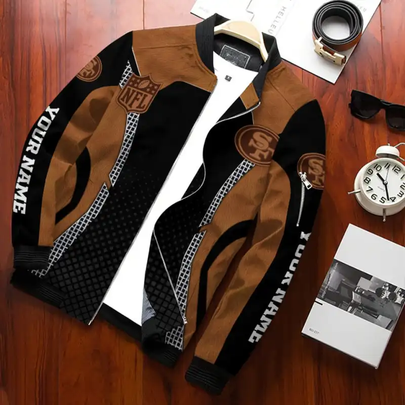 San Francisco 49ers Personalized Bomber Jacket