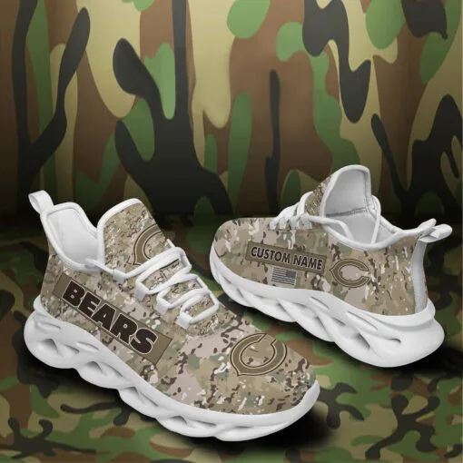 Chicago Bears Personalized Yeezy Running Sneakers