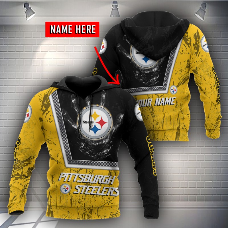 Pittsburgh Steelers Personalized Hoodie