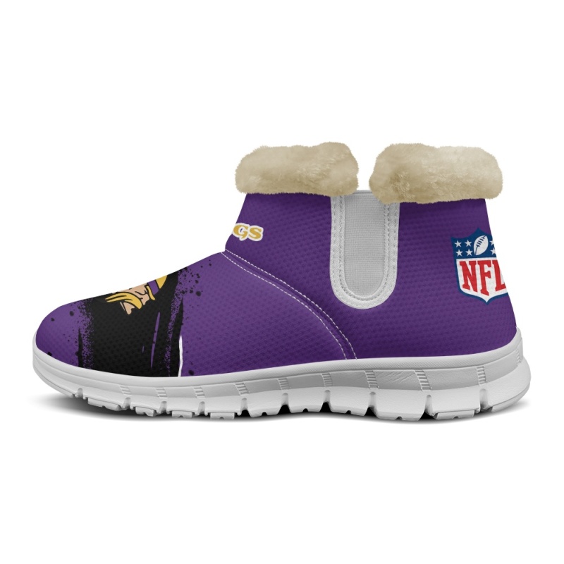 Minnesota Vikings Snow Boots 12