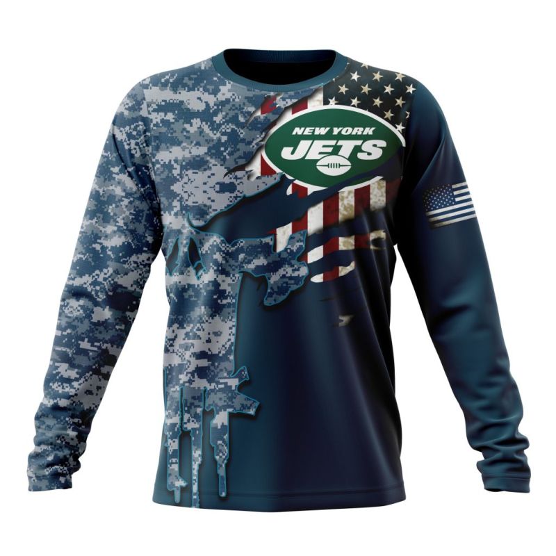 New York Jets Long Sleeve Front