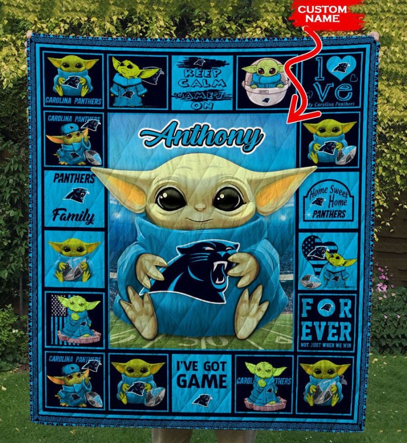 Carolina Panthers Quilt Design