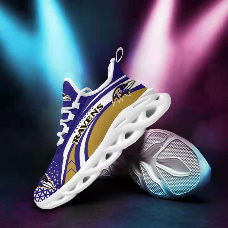 Baltimore Ravens Yezy Running Sneakers