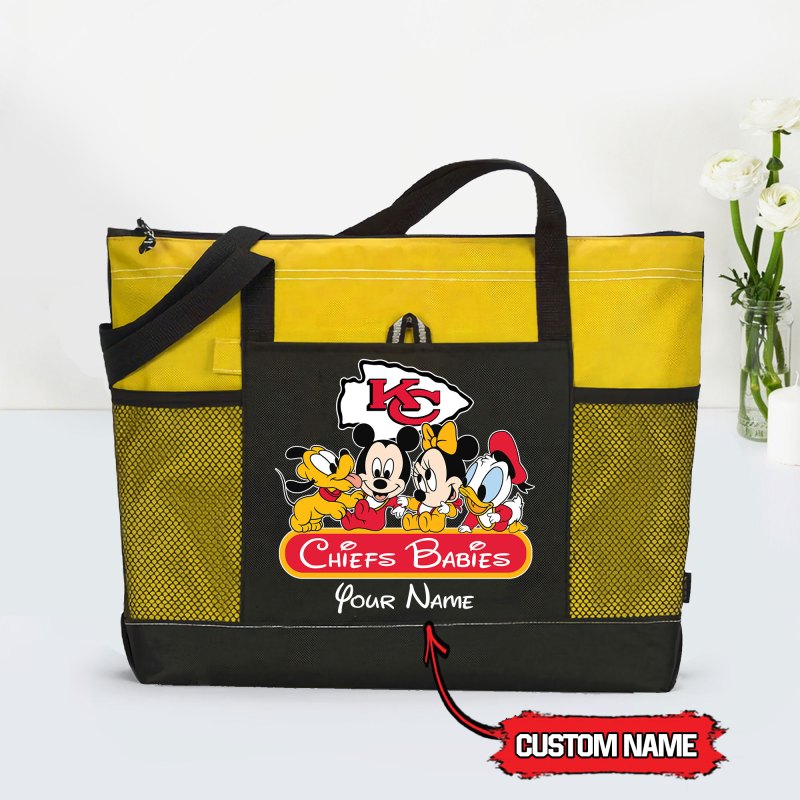 Kansas City Chiefs Tote Bag Yellow