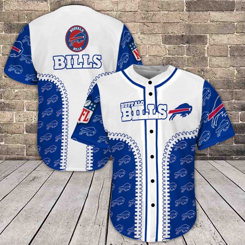 Buffalo Bills Baseball Jersey