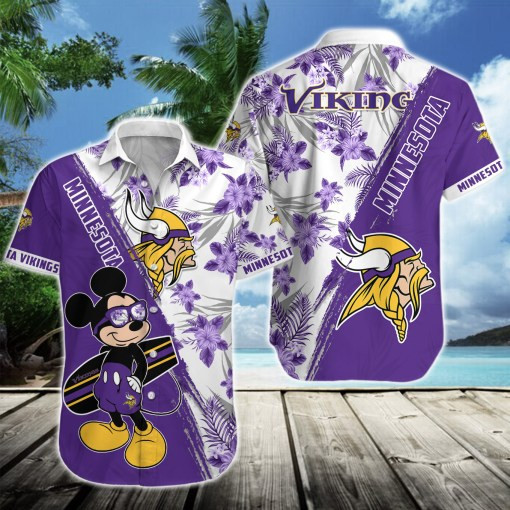 Minnesota Vikings Button Shirt Sizing Chart