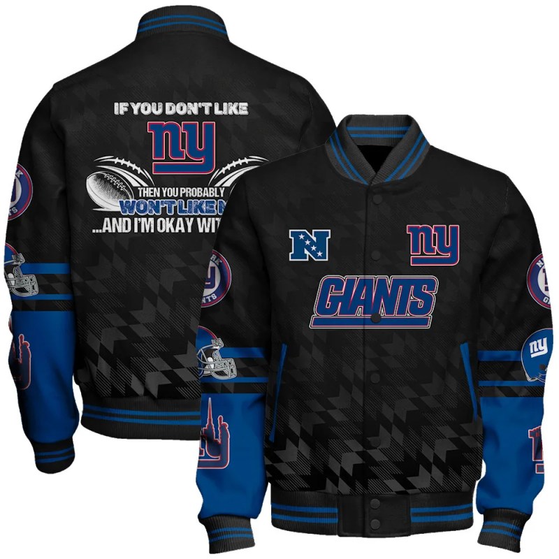 New York Giants Varsity Jacket