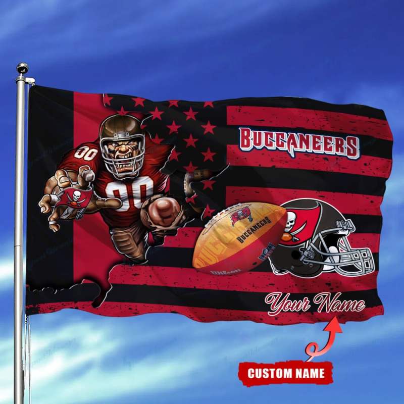 Tampa Bay Buccaneers Personalized Flag