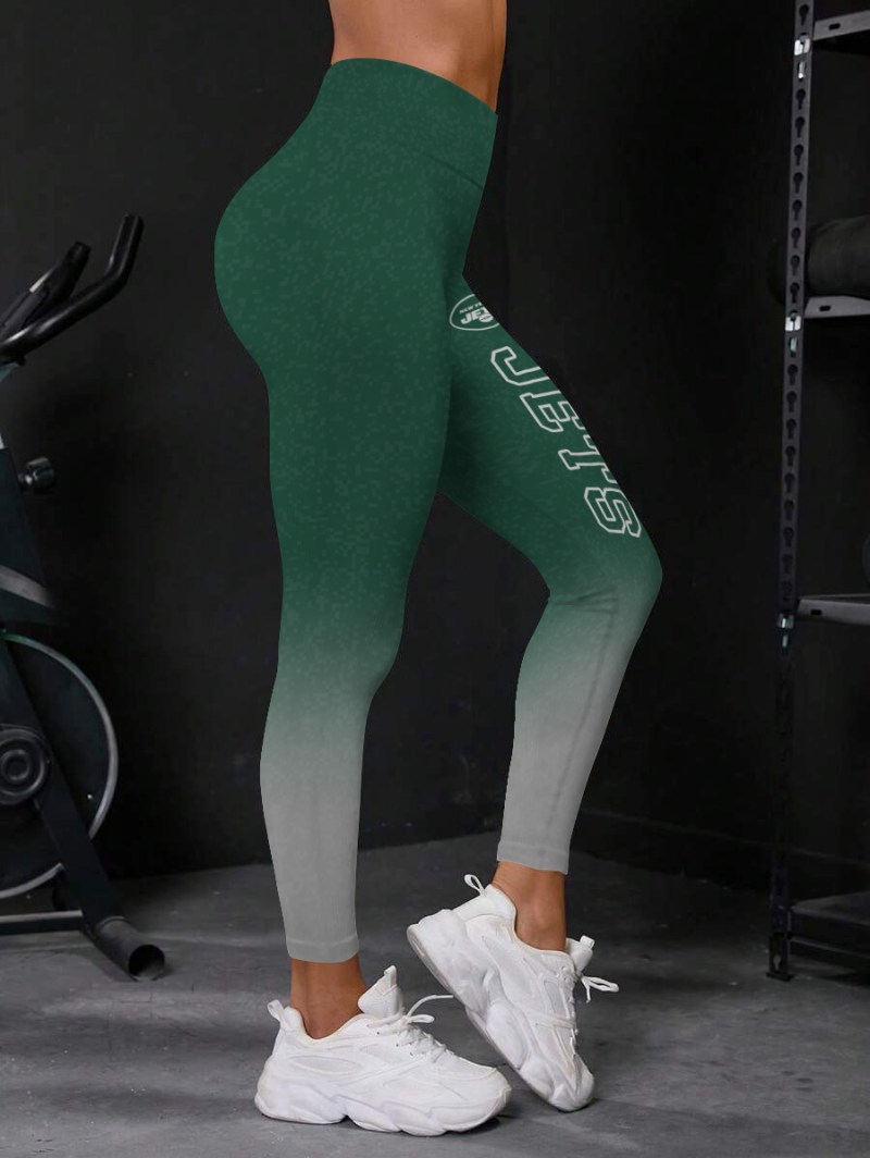 New York Jets High Waist Leggings