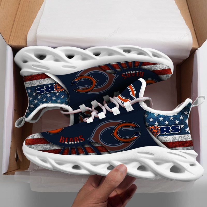Stylish Yezy Running Sneakers for Chicago Bears fans