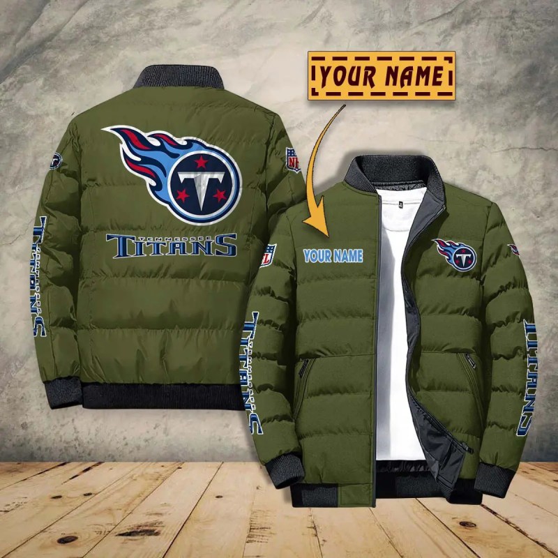 Tennessee Titans Puffer Jacket 7