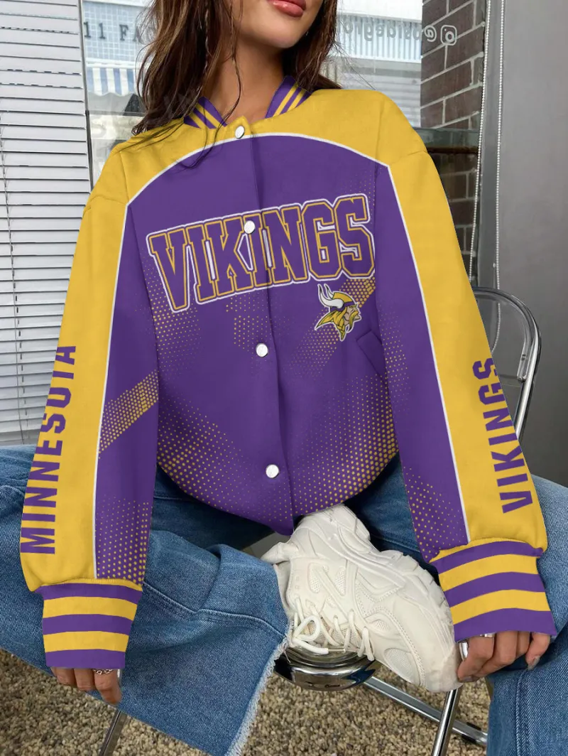 Minnesota Vikings Varsity Jacket