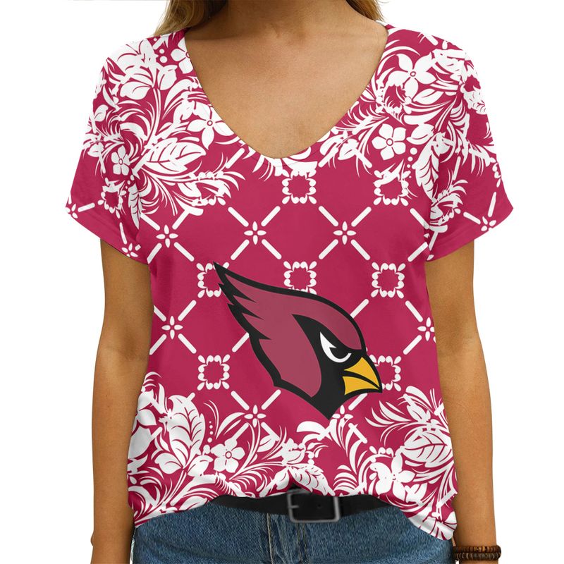 Arizona Cardinals V-neck Women's T-shirt