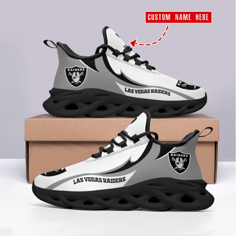 Las Vegas Raiders Yezy Running Sneakers