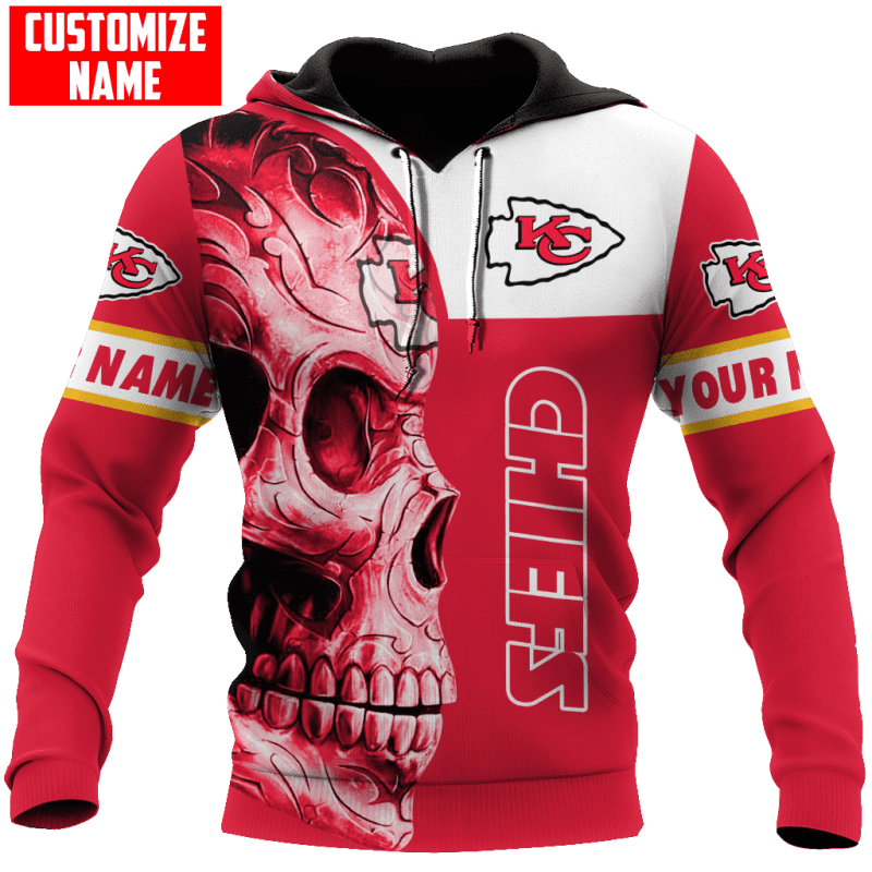 Kansas City Chiefs Personalized All Over Printed Sweater