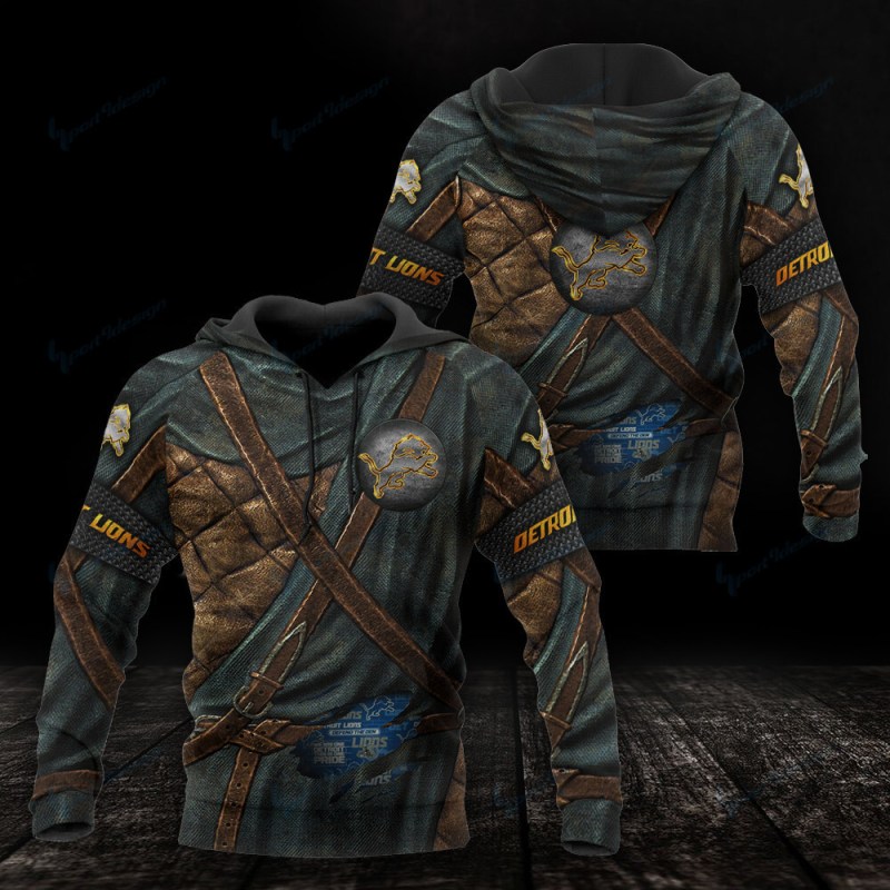Detroit Lions Hoodie Front View