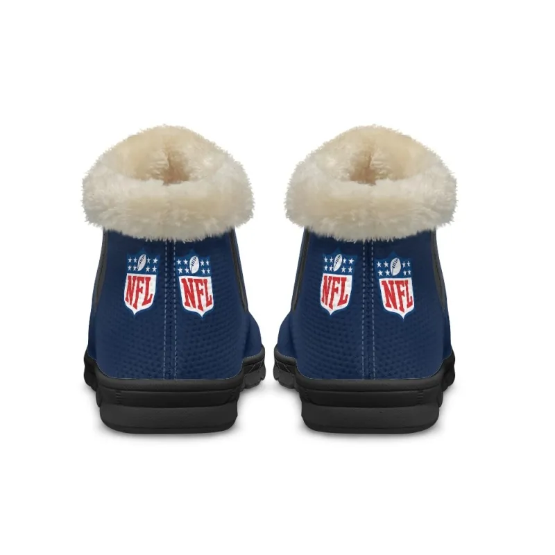 Dallas Cowboys Comfy Winter Snow Boots Image 8