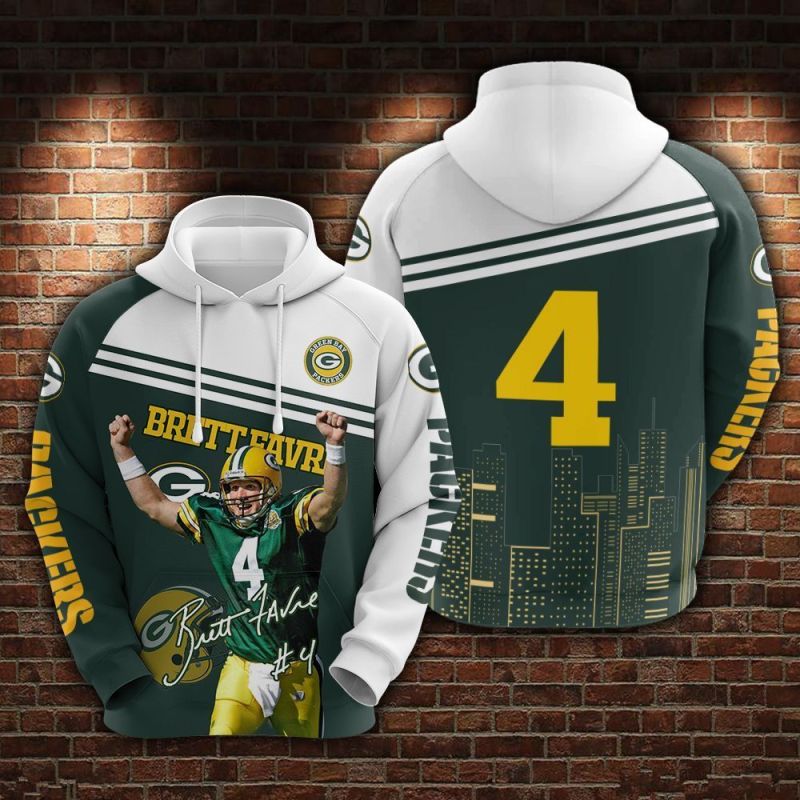 Brett Favre Green Bay Packers Limited Hoodie