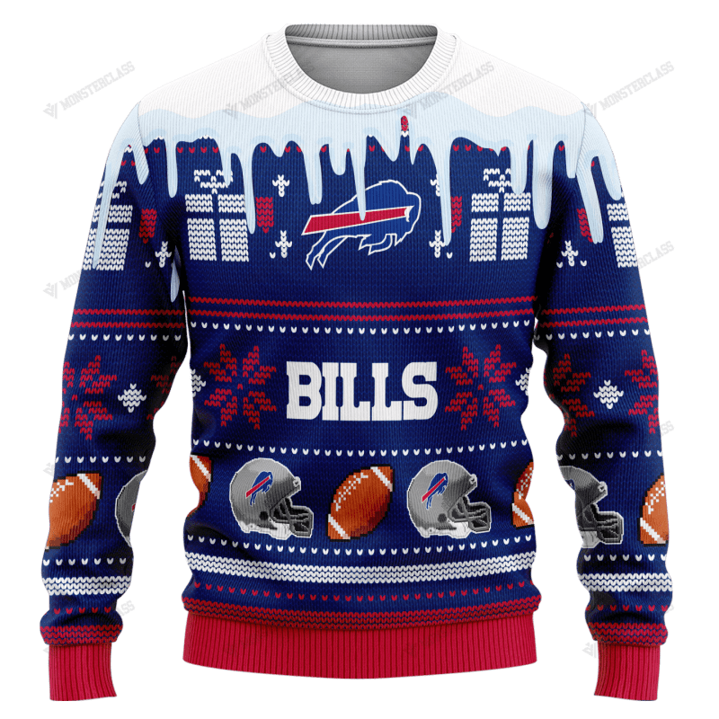 Buffalo Bills Woolen Sweater - Side View