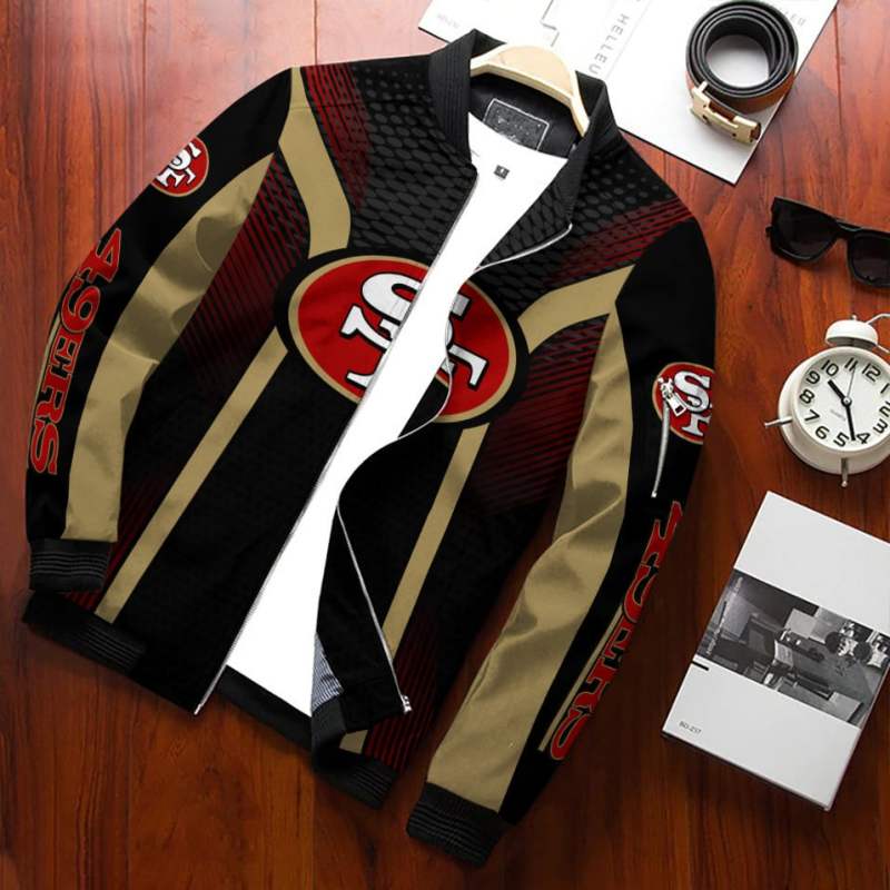 San Francisco 49ers Bomber Jacket - Front View