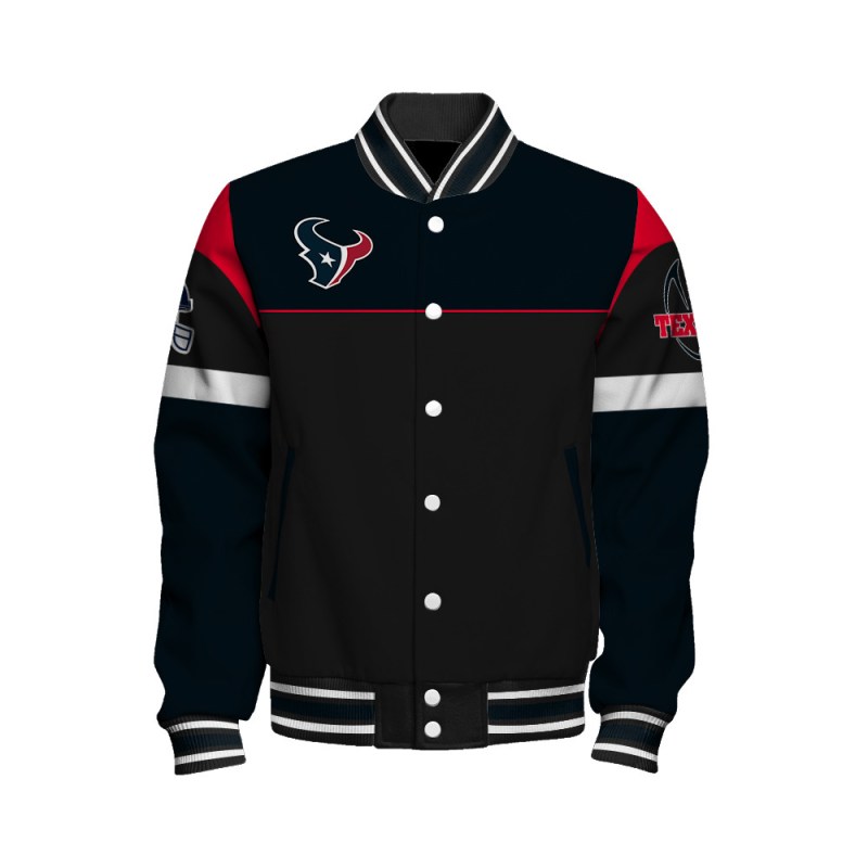 Houston Texans Varsity Jacket Image 2