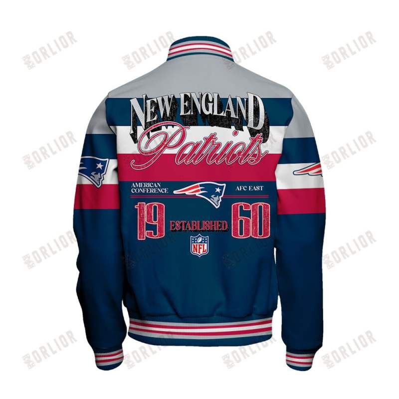 New England Patriots Varsity Jacket 3