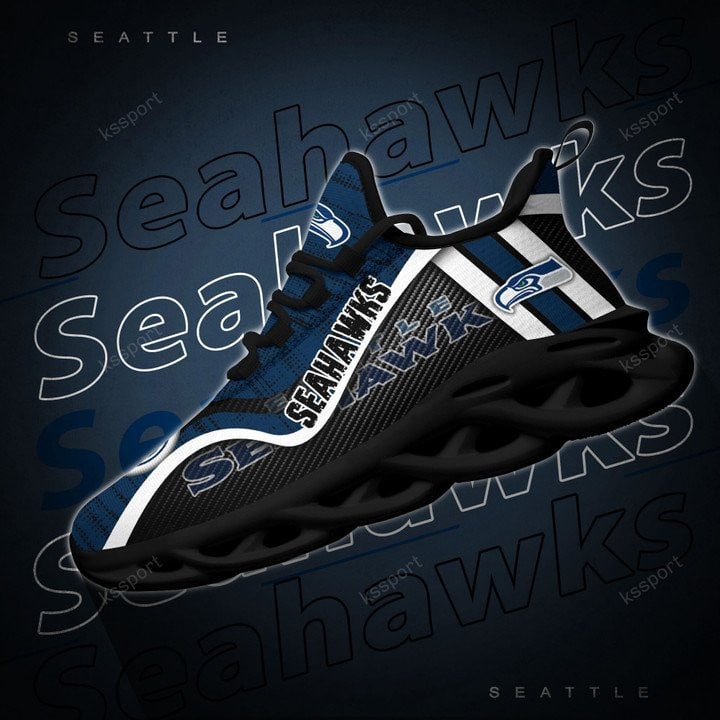 Seattle Seahawks Yezy Running Sneakers