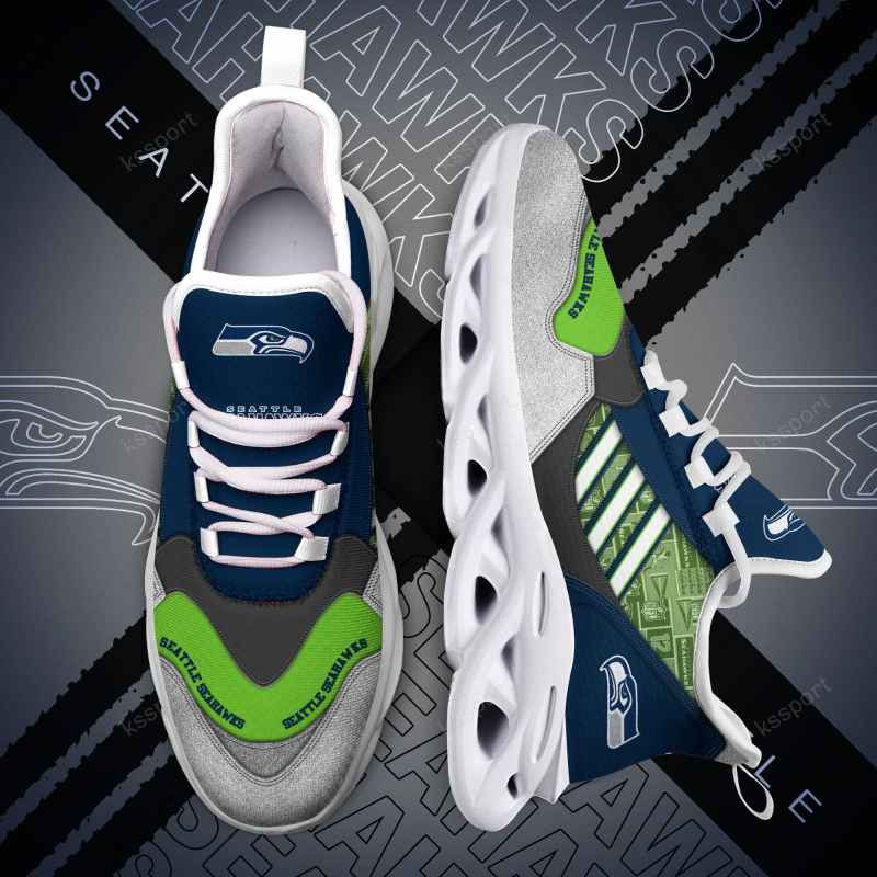 Seattle Seahawks Yezy Running Sneakers