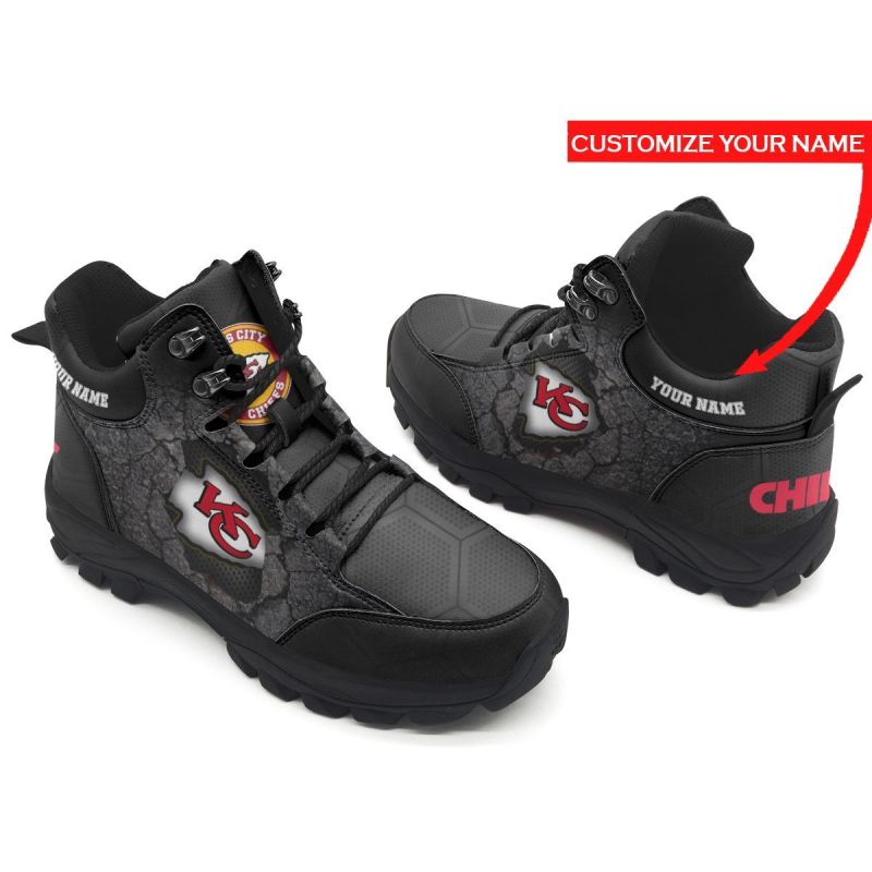 Kansas City Chiefs Hiking Shoes with Logo