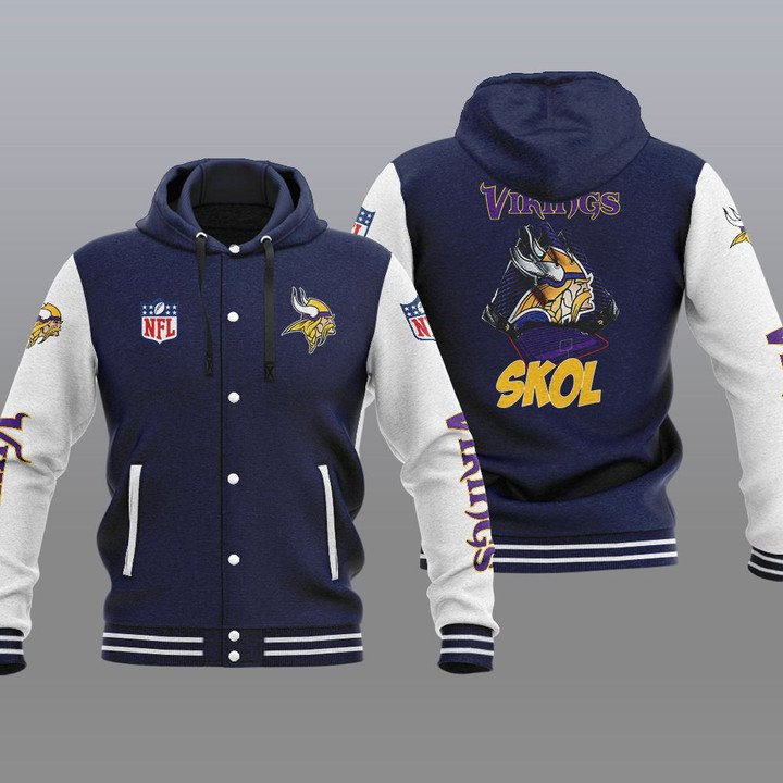 Minnesota Vikings Button Jacket