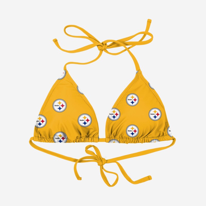 Pittsburgh Steelers Women's Mini Print Bikini
