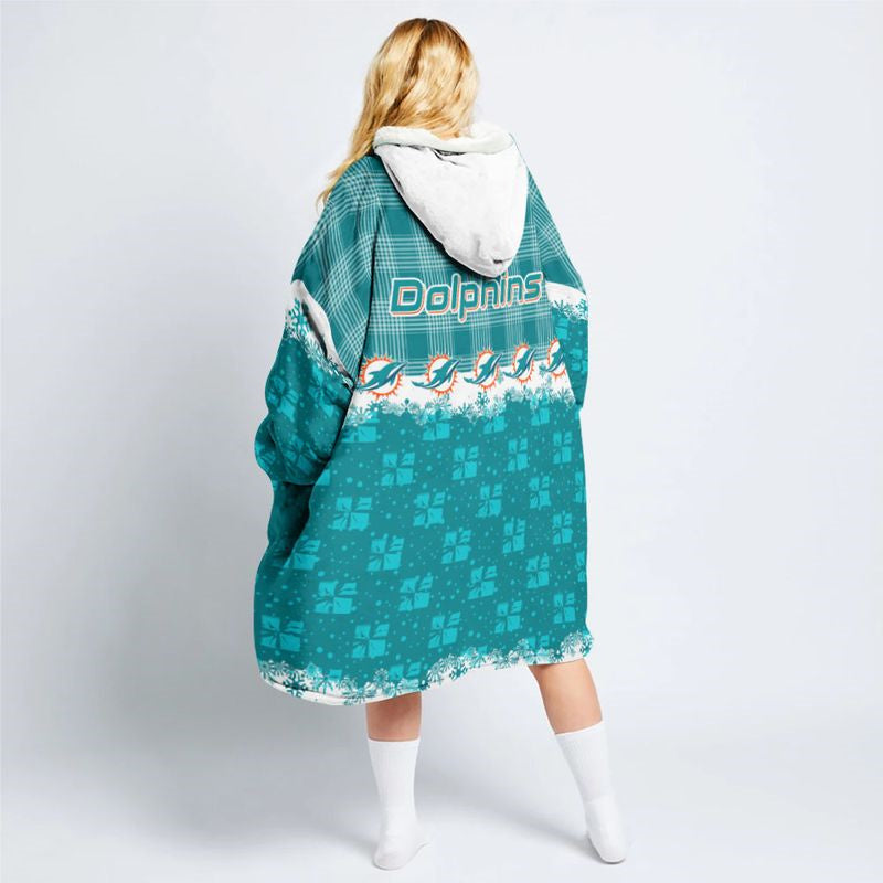 Miami Dolphins Snug Hoodie Image 2