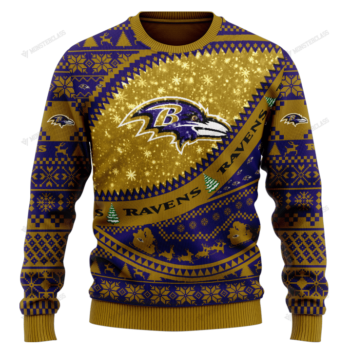 Baltimore Ravens Woolen Sweater