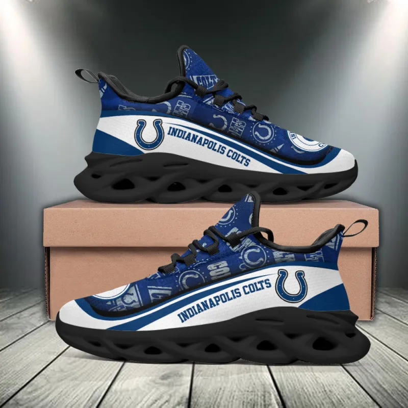 Indianapolis Colts Yezy Running Sneakers