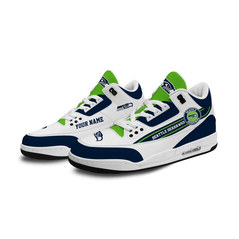 Seattle Seahawks JD03 Shoes Side View