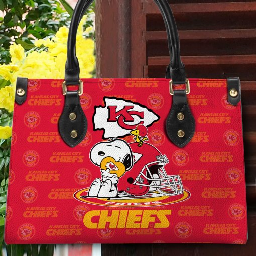Kansas City Chiefs Leather Handbag
