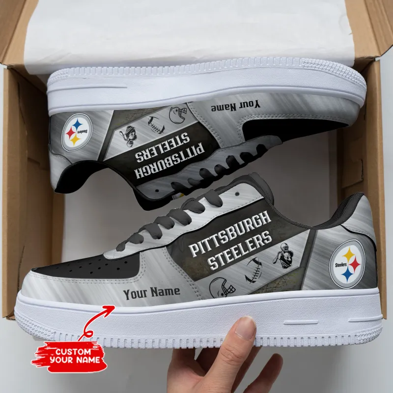 Personalized Pittsburgh Steelers AF1 Shoes