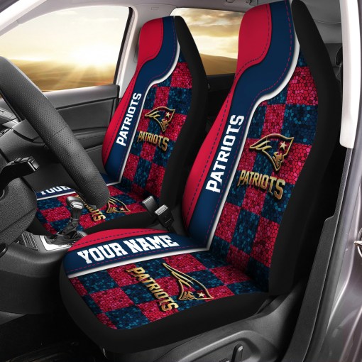 New England Patriots Seat Cover 1