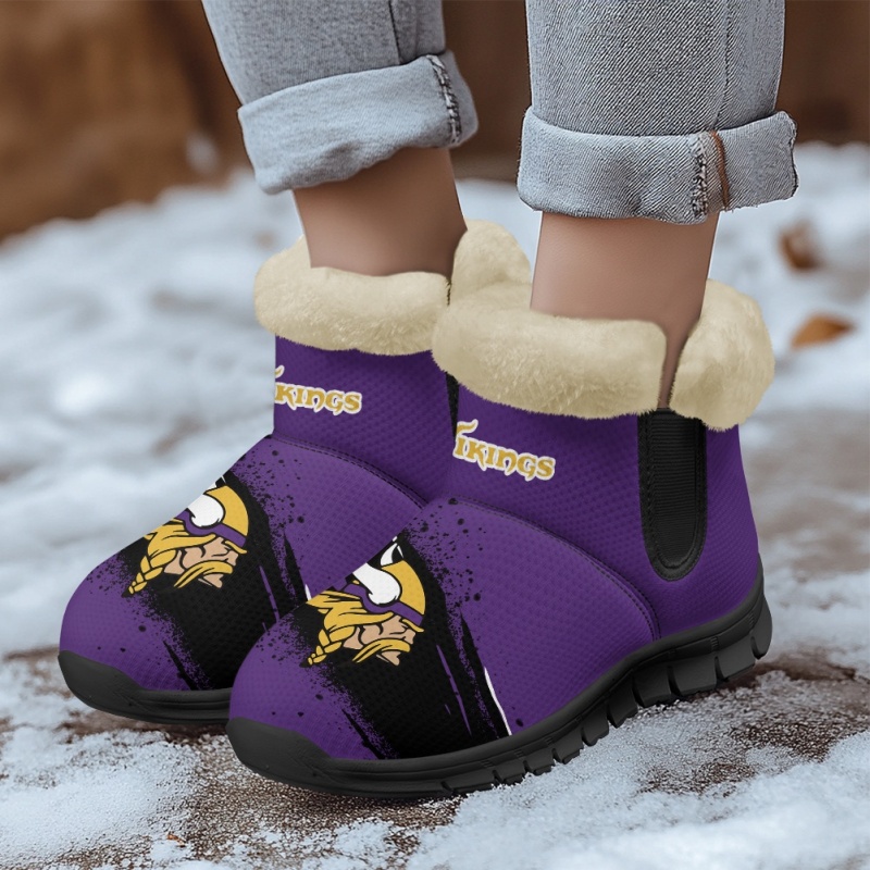Minnesota Vikings Snow Boots 3