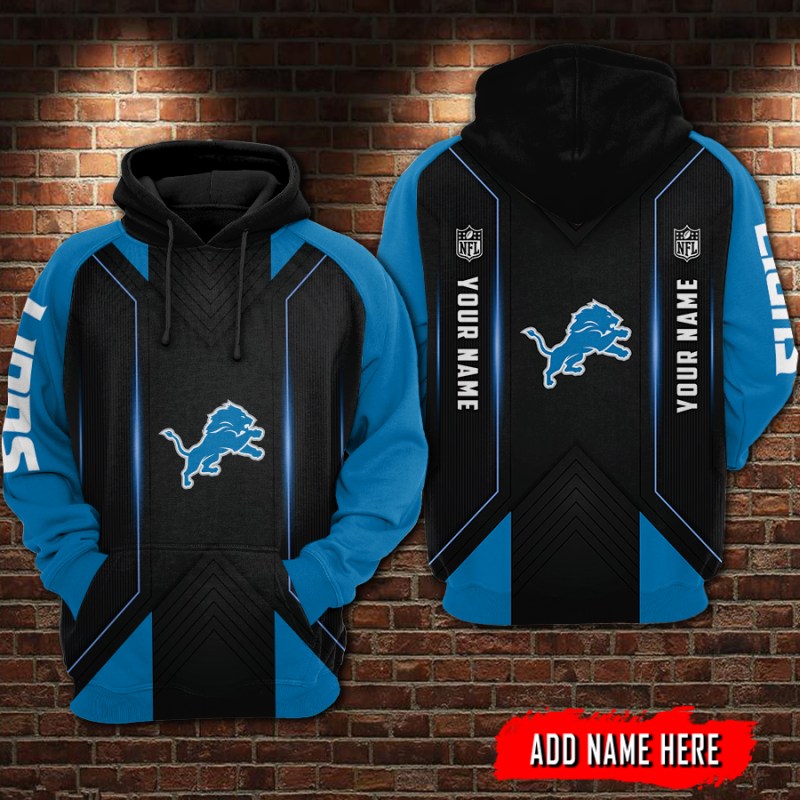 Detroit Lions Custom Hoodie