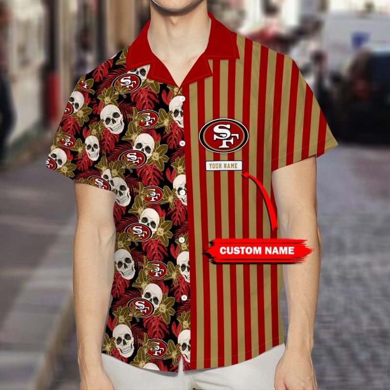 San Francisco 49ers Hawaiian Shirt